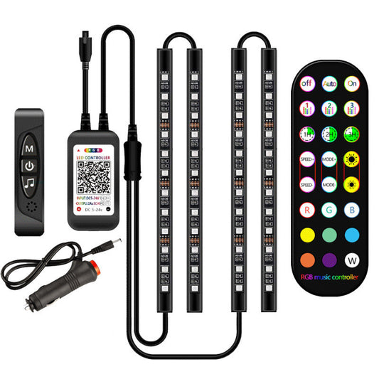 LED slingor + kontroll